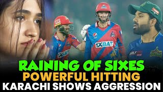 Karachi Kings Shows Aggression  Multan Sultans vs Karachi Kings  Match 11  HBL PSL 8  MI2A [upl. by Lieno202]