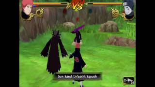 NARUTO SHIPPUUDEN LEGENDS AKATSUKI RISING ME SASORI VS KISAME [upl. by Gillespie]