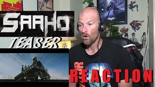 Saaho  Official Telugu Teaser  Reaction [upl. by Sisto]