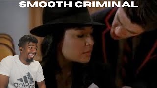 GLEE  Smooth Criminal Full Performance Glee Reaction [upl. by Akimet]