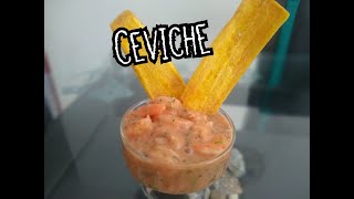 Como preparar Ceviche de Camarón SABOREANDO COLOMBIA [upl. by Marin889]