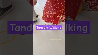 Tandem WalkingGait Training Activity2in Rehab shortsvideostroketreatmentrehabilitation [upl. by Zoeller]