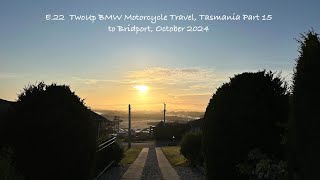 E22 TwoUp BMW Motorcycle Travel Tasmania Part 15 to Bridport October 2024 [upl. by Renrew]