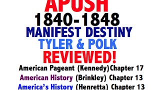 American Pageant Chapter 17 APUSH Review [upl. by Atinrev919]