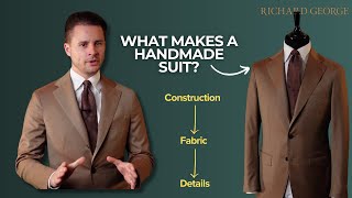 What Makes A Handmade Suit [upl. by Nalyak]