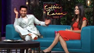 Pregnant Katrina Kaif and Vicky Kaushal Talk about First Fight after Wedding Koffee With Karan [upl. by Ahsart]