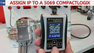 How To Set The IP Address of a 5069 Compactlogix PLC [upl. by Catherine]