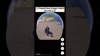 🤯I Found GIANT CRAB🦀on Google Earth and Google Map🌎shorts youtubeshorts ytshort EarthSecret2M [upl. by Acisej667]