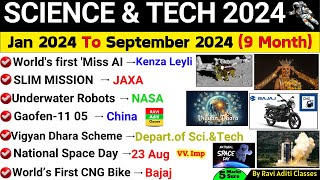 Science amp Technology Current Affairs 2024  Science 2024 Current Affairs  Space Current Affairs [upl. by Kilam]