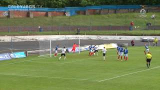 CaleyJagsTV  Iain Vigurs Crossbar Challenge v Cowdenbeath 16072016 [upl. by Omle]