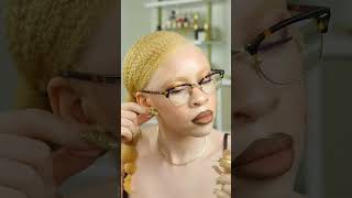 THE DAY TO CELEBRATE amp EDUCATE ALBINISM AWARENESS DAY albinism grwmmakeup grwm grwmroutine [upl. by Gibe]