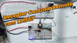 Construa seu Próprio Controle Remoto Tutorial Completo de Receptor 433MHz com LM567 [upl. by Mccurdy249]