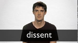 How to pronounce DISSENT in British English [upl. by Akirea459]