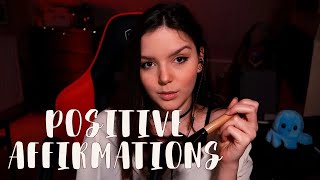 Positive Affirmations for Tingles amp Relaxation  ASMR [upl. by Malissa]