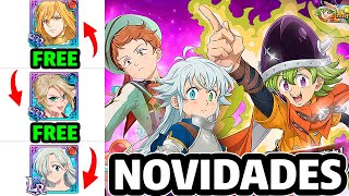 TRADUÇÕES E BANNER DO NOVO PERCIVAL LIGHT BANNERS GRATUITOS E NOVIDADES  7DS Grand Cross [upl. by Limak350]