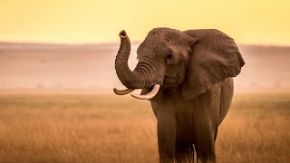 Animals at Amboseli Park Kenya 4K with music [upl. by Dyrraj118]