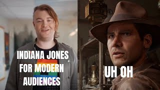 LUKE SKETCHES New Indiana Jones Game Promises Modern Audience Cringeyoungrippa59 [upl. by Dewhirst]