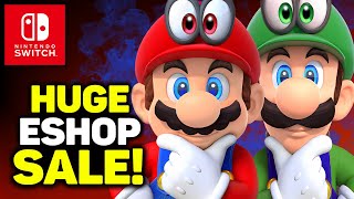 HUGE Nintendo eShop SALE 40 Great Deals at All Time Lows [upl. by Froh]