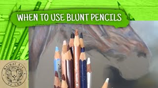 When to use your Colored Pencils Blunt [upl. by Eita]