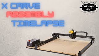 Inventables XCarve CNC Assembly Time lapse [upl. by Hairas]