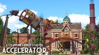 Planet Coaster 2  Accelerator Timelapse  POV  Blueprint [upl. by Alrats301]