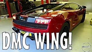 DMC WING ON MY LAMBORGHINI GALLARDO [upl. by Yorker]