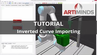 ArtiMinds CAD Tutorial Inverted Curve Importing [upl. by Files]