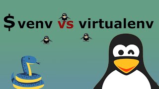 Venv vs Virtualenv Installation activation Advantages Python virtual environments [upl. by Sells]