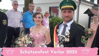 Schützenfest Verlar 2023 [upl. by Chastain]