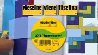 Molleton fin Thermolam 272 Vlieseline [upl. by Ibob]