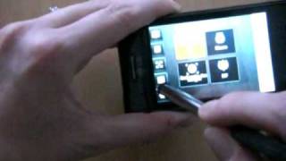 Test du LG GT540 Optimus  par TopForPhonefr [upl. by Coveney]