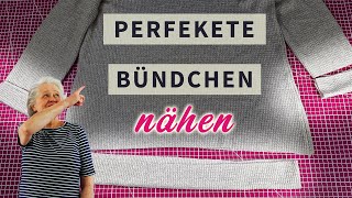 5 Tipps für Perfekte Bündchen an jedem Shirt So gelingt’s wie beim Profi [upl. by Laitselec]