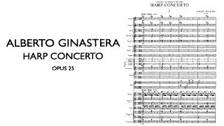 Alberto Ginastera  Harp Concerto 1956 [upl. by Portingale]