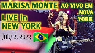 🇧🇷 Marisa Monte LIVE in New York  Marisa Monte AO VIVO em Nova York [upl. by Sydel]