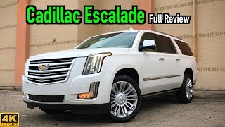 2019 Cadillac Escalade ESV FULL REVIEW  DRIVE  19Feet of Pure Opulence [upl. by Carita260]