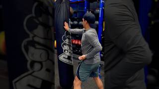 Master SHOTEI UCHI Strikes on the Gym Bag 🥋💥 MartialArts StrikingSkills WorkoutTips [upl. by Nierman782]