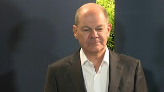 Scholz zur ErdbebenKatastrophe Wir helfen mit quotall unseren Möglichkeitenquot  AFP [upl. by Coleville]