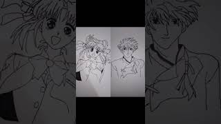 FUSHIGI YUUGI MIAKA AND TAMAHOME SKETCH [upl. by Droffilc]