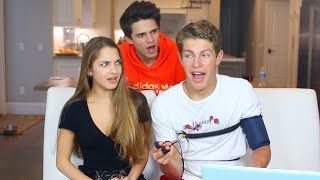 LIE DETECTOR TEST W MY SISTER AND HER quotBOYFRIENDquot  Brent Rivera [upl. by Sualkin226]