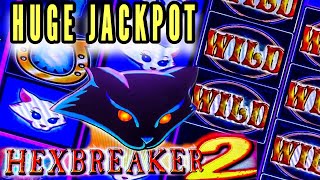 HUGE MASSIVE JACKPOT MY BIGGEST WIN ON HEXBREAKER 2 SLOT MAX BETS [upl. by Claud]