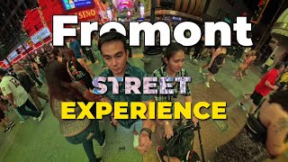 FREEMONT STREET EXPERIENCE  Walking Downtown LAS VEGAS 2024 [upl. by Leighland]