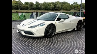 Ferrari 458 Speciale Aperta revs and acceleration  POG [upl. by Arsi]