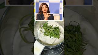 Shilpa Shettys favourite mint buttermilk recipe shorts [upl. by Ruperta15]