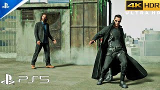 The Matrix Awakens PS5 4K HDR Gameplay [upl. by Zuliram]