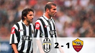 JUVENTUS 21 AS ROMA 199920 [upl. by Notsud]