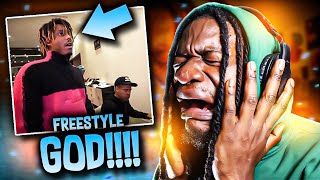 JUICE WRLD IS THE FREESTYLE GOD quotJuice X Makonnen Freestylesquot REACTION [upl. by Noired]