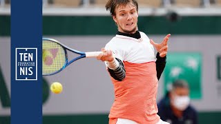 Gaël Monfils vs Alexander Bublik  Temps Forts du 1er Tour  RolandGarros 2020  FFT [upl. by Gnehp]