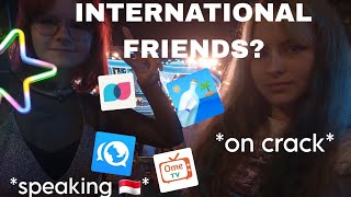 HOW TO MEET INTERNATIONAL FRIENDS face reveal FT MY FRIEND again on crack [upl. by Fanny737]