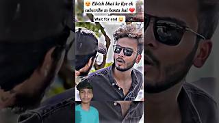 Elvish Yadav Atitude Status 🔥😂 elvishyadavattitude elvishyadavarmy motivation attitude funny [upl. by Hootman]