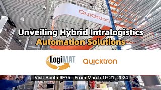 LogiMAT 2024 Quicktron is Ready to Unveil Hybrid Intralogistics Automation at Booth 6F75 [upl. by Shulem]